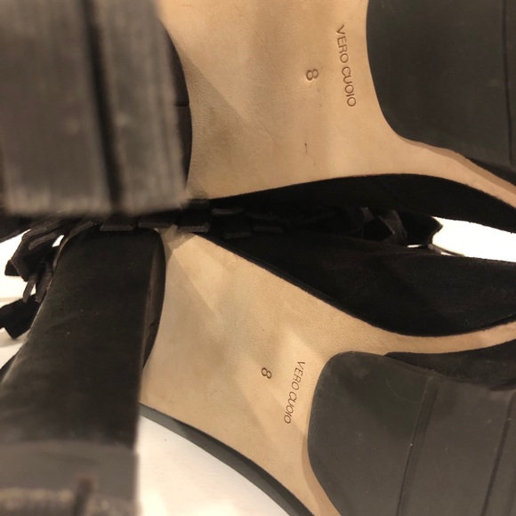 Brian Atwood BF Tempesta Dk Brown Suede Boots New - Picture 8 of 12